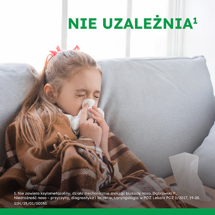 Sinulan Express Forte Junior, aerozol do nosa, 20 ml - Układ oddechowy