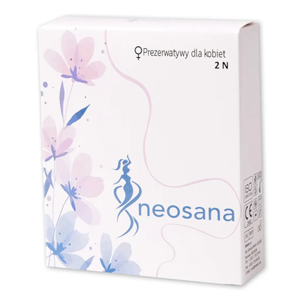 Neosana, prezerwatywy dla kobiet, 2 sztuki - zdjęcie produktu