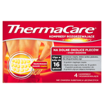 ThermaCare, kompresy rozgrzewające na okolice pleców i stawy biodrowe, 4 sztuki