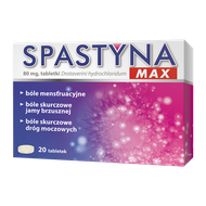 Spastyna Max 80 mg, 20 tabletek