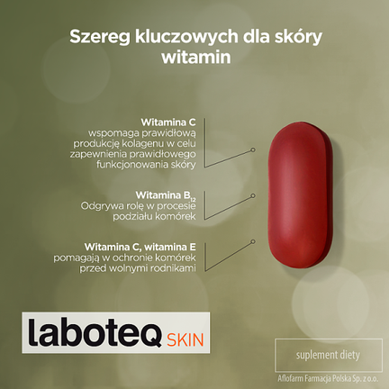 Laboteq skin, 30 tabletek - Dorosły