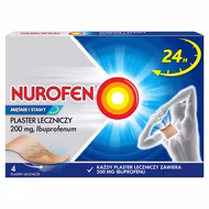 Nurofen Mięśnie i Stawy, 200 mg, plaster leczniczy, 4 sztuki