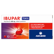 Ibupar Forte 400 mg, 10 tabletek powlekanych