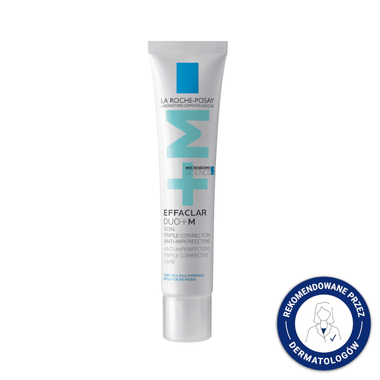 La Roche-Posay Effeclar Duo +M, krem przeciw niedoskonałościom