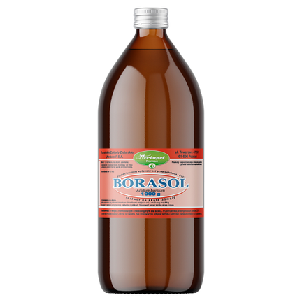 Borasol, 3% kwas borny, roztwór na skórę, 1000 g - zdjęcie produktu
