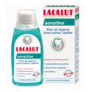 Lacalut sensitive, płyn do higieny jamy ustnej i zębów, 300 ml