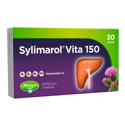 Sylimarol Vita 150 mg, 30 kapsułek - zdjęcie produktu