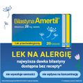 Bilastyna Amertil, 20 mg, 20 tabletek - PRODUKT LECZNICZY NIEREFUNDOWANY OTC