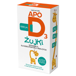 ApoD3 1000 j.m. Żujki, 30 kapsułek do żucia
