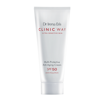DR. IRENA ERIS S.A Dr Irena Eris Clinic Way, multi-ochronny krem przeciwzmarszczkowy SPF 50, 40 ml — Inhaltsstoffe i ocena