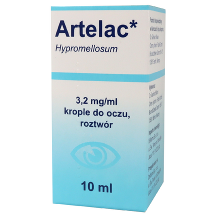 Artelac, krople do oczu, 10 ml (import równoległy) - zdjęcie produktu