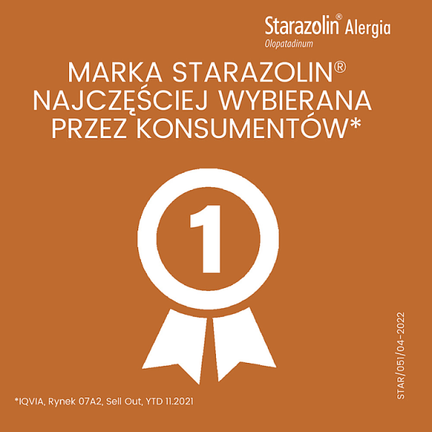 Starazolin Alergia 1 mg/ml, krople do oczu, 5 ml - Dorosły