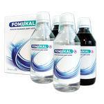 Zestaw: Fomukal płyn do płukania 2 x 225 ml A + 2 x 225 ml B