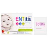 Entitis Baby, smak truskawkowy, 30 saszetek