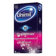 Unimil Orgazmax, prezerwatywy, 10 sztuk