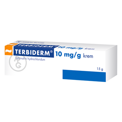 GEDEON RICHTER Terbiderm 1%, (10 mg/g), Creme 15 g