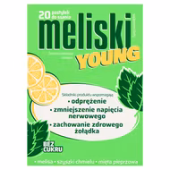 Meliski, pastylki do ssania, 20 sztuk