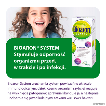 Bioaron System, syrop, 200 ml - PHYTOPHARM KLĘKA