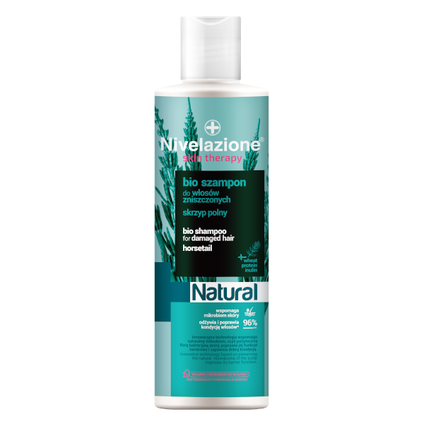 IDEEPHARM Nivelazione Skin Therapy BIO, szampon do włosów zniszczonych, 300 ml