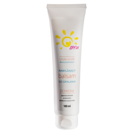 ZIOŁOLEK Ziołolek, balsam do opalania SPF 25, wodoodporny, 100 ml — Składniki i ocena