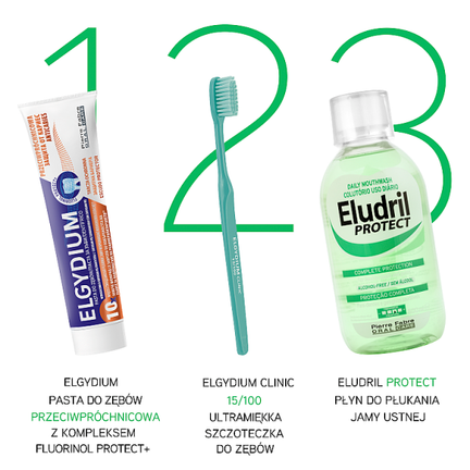 Eludril Protect, płyn do płukania jamy ustnej, 500 ml - PIERRE FABRE