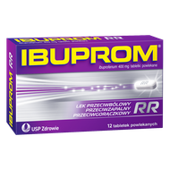 Ibuprom RR Max 400 mg, 12 tabletek powlekanych