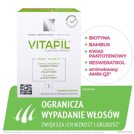 Vitapil, 60 kapsułek - SUPLEMENT DIETY