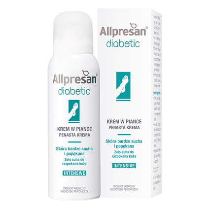 NSC PHARMA Allpresan diabetic, krem w piance do stóp, 35 ml