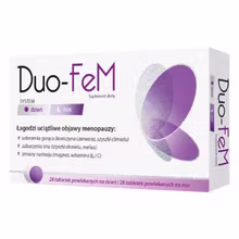 Duo-FeM, 28 tabletek powlekanych na dzień i 28 tabletek powlekanych na noc