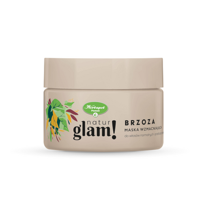 HERBAPOL POZNAŃ Natur Glam, Haarmaske, Brzoza, 300 ml