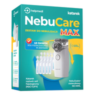 Katarek NebuCare Max, zestaw do nebulizacji niemowląt i dzieci