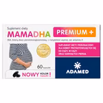 MamaDHA Premium +, 60 kapsułek