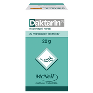 Daktarin 20 mg/g, puder leczniczy, 20 g