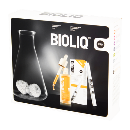 AFLOFARM Zestaw: Bioliq Pro serum rewitalizujące 30 ml + serum wypełniające 2 ml