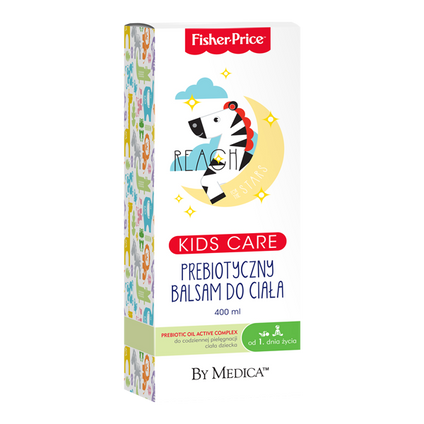 URODA Kids Care, prebiotyczny balsam do ciała, 400 ml — Składniki i ocena