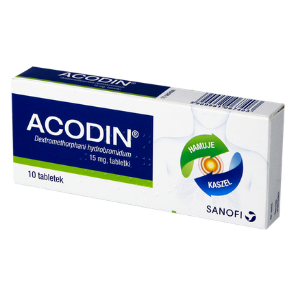 Acodin 15 mg, 10 tabletek - zdjęcie produktu