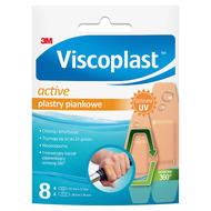 Viscoplast active plastry piankowe, 8 sztuk