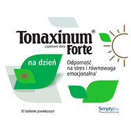 Tonaxinum Forte na dzień, 30 tabletek powlekanych