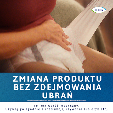 Pieluchomajtki TENA Stretch ProSkin Super Night, rozmiar M, 10 sztuk - ESSITY