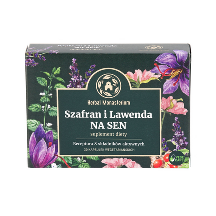 Szafran i Lawenda NA SEN, 30 kapsułek - zdjęcie produktu