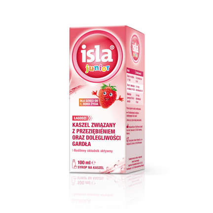 Isla Junior, syrop, 100 ml - zdjęcie produktu