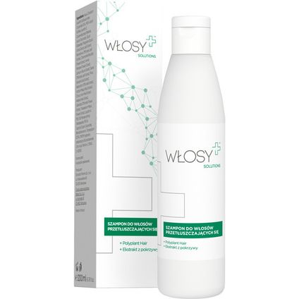 BELISO SP. Z O.O. Włosy+ Solutions, Szampon do włosów przetłuszczających się, 200 ml — Składniki i ocena