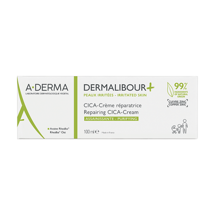 A-Derma Dermalibour+ Cica, krem regenerujący, 100 ml - zdjęcie produktu
