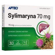Sylimaryna 70 mg APTEO, 30 tabletek powlekanych