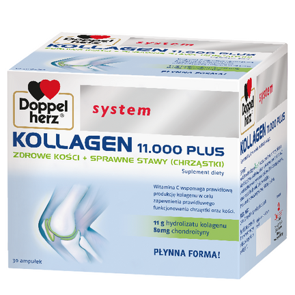 Doppelherz system KOLLAGEN 11.000 PLUS, 30 ampułek - zdjęcie produktu