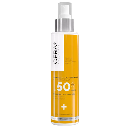 SYNOPTIS PHARMA CERA PLUS Solutions, emulsja do ciała z filtrami SPF 50 do skóry wrażliwej, 150 ml — Składniki i ocena