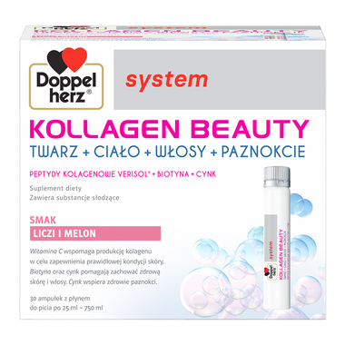 Doppelherz system Kollagen Beauty, 30 ampułek