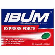 Ibum Express Forte 400 mg, 36 kapsułek miękkich