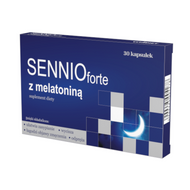 Sennio forte z melatoniną, 30 kapsułek