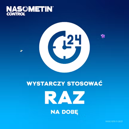 Nasometin Control 50 mcg/dawkę, aerozol do nosa, 17 g (120 dawek)  - SANDOZ